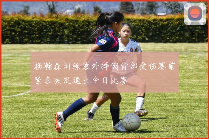 杨瀚森训练意外摔倒背部受伤赛前紧急决定退出今日比赛